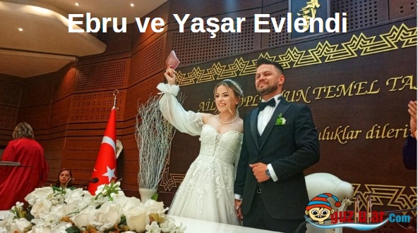 Ebru ve Yaşar Evlendi”Foto”