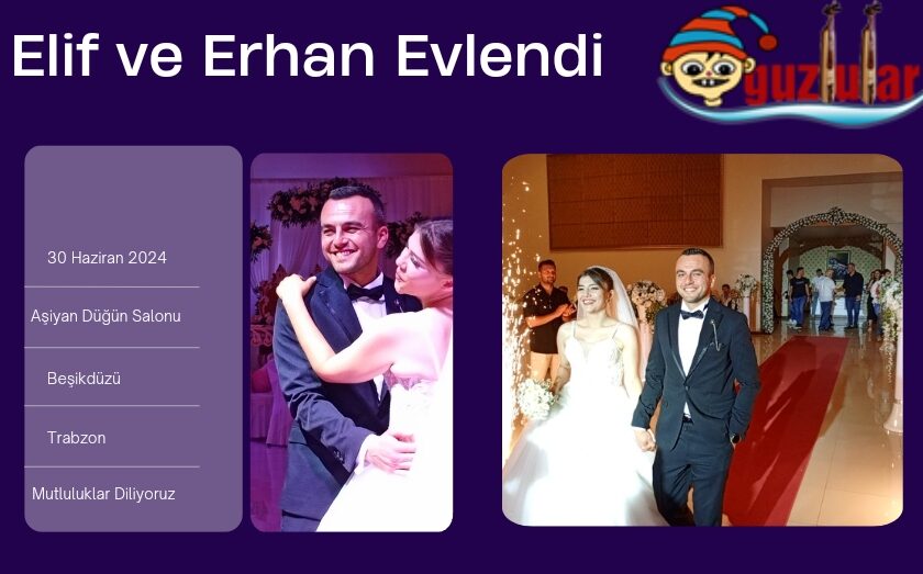 Elif ve Erhan Evlendi “Foto”